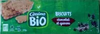 Mängden socker i Biscuits chocolat et quinoa