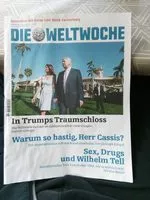 Mängden socker i Die Weltwoche