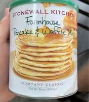 Mängden socker i Stonewall kitchen pancake and waffle mix