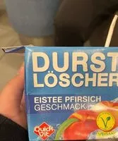 Mängden socker i Durstlöscher - Pfirsich