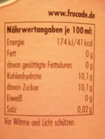 Mängden socker i Frucade Spezi, Cola Mix