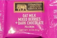 Mängden socker i Oat Milk Mixed Berries + Dark Chocolate