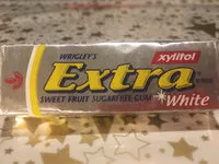 Mängden socker i Extra White