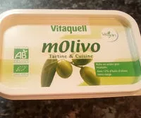 Mängden socker i Molivo tartine et cuisson bio