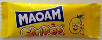 Mängden socker i Maoam Stripes