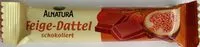 Mängden socker i Feige-Dattel schokoliert