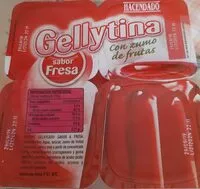 Mängden socker i Gellytina sabor fresa