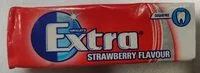Mängden socker i Wrigley's Extra Strawberry Chewing Gum 10 Pieces
