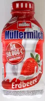 Mängden socker i Müllermilch Erdbeer-Geschmack