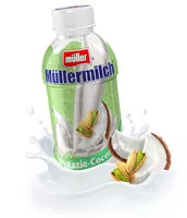 Mängden socker i Müllermilch Pistazie