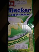 Mängden socker i Doppeldecker - Waldmeister + Vanille
