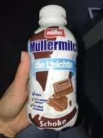 Mängden socker i Müllermilch Die Leichte, Schoko
