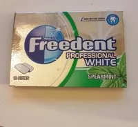 Mängden socker i Freedent white professional spearmint