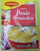 Mängden socker i bouillon poule vermicelles