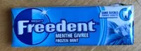 Mängden socker i Chewing gum menthe givrée