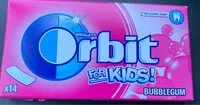 Mängden socker i Orbit for kids bubblegum