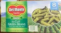 Mängden socker i Cut Green Beans