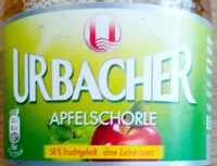 Mängden socker i Urbacher Apfelschorle