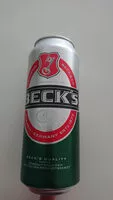 Mängden socker i Beck's, Pils Alk. 4,9% Vol.