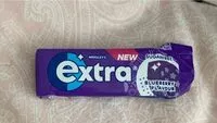Mängden socker i extra blueberry gum