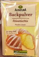 Mängden socker i Backpulver Reinweinstein