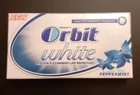 Mängden socker i Orbit white