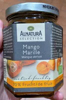 Mängden socker i Alnatura Selection Mango Marille