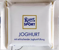 Mängden socker i Ritter Sport Joghurt