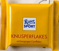 Mängden socker i Ritter Sport Knusperflakes