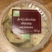 Mängden socker i Artischockenherzen (mit Kräutern)