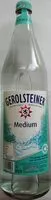 Mängden socker i Gerolsteiner Medium