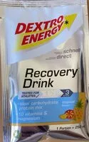 Mängden socker i Dextro energy Recovery Drink tropical