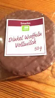 Mängden socker i Dinkel Waffeln Vollmilch