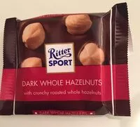 Mängden socker i Ritter sport hazelnuts