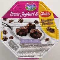 Mängden socker i Joghurt fein gesüßt mit Knusperflocken