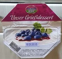 Mängden socker i Unser Grießdessert - Heidelbeere