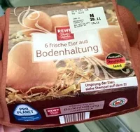Mängden socker i Frische Eier aus Bodenhaltung