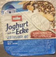 Mängden socker i Joghurt Mit Der Ecke Griechisscher Art, Joghurt m...