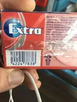 Mängden socker i Wrigley's Extra Strawberry Soft Chewing Gum