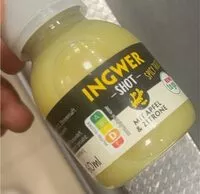 Mängden socker i Ingwer Shot