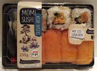 Mängden socker i Momi Sushi Box