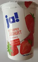 Mängden socker i Fettarmer Joghurt Erbeere, 1,8% Fett im Milchanteil