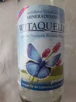 Mängden socker i WITAQUELLE prickelnd