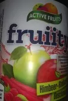 Mängden socker i fruiity Himbeer Rhabarber Geschmack