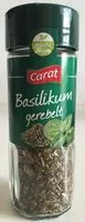Mängden socker i Basilikum gerebelt