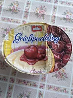 Mängden socker i Grießpudding Kirsche