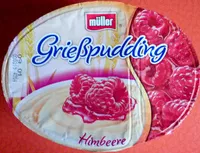 Mängden socker i Grießpudding Himbeere
