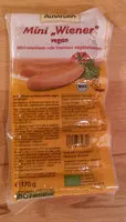 Mängden socker i Mini „Wiener“ vegan