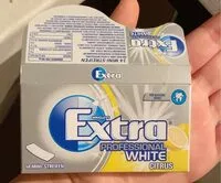 Mängden socker i Extra Professional White Citrus 14 Mini-streifen