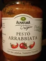 Mängden socker i Alnatura Pesto Arrabbiata 130G